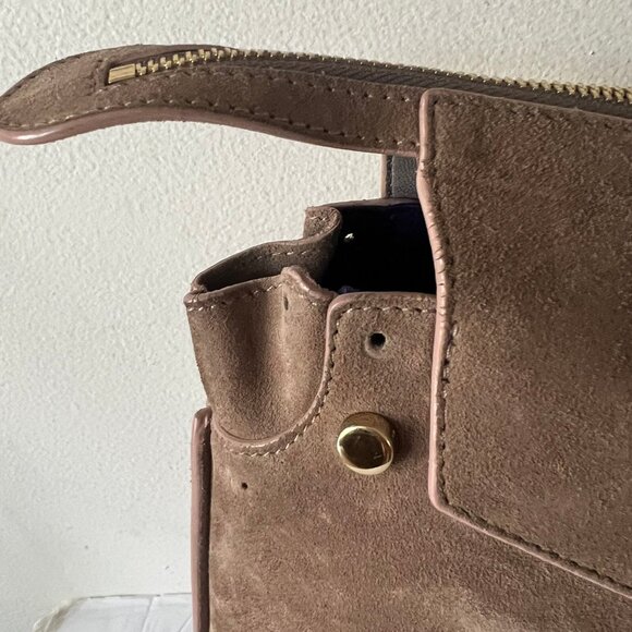 JIMMY CHOO ARTIE SOFT SUEDE BAG DEFECTIVE - Picture 5 of 10